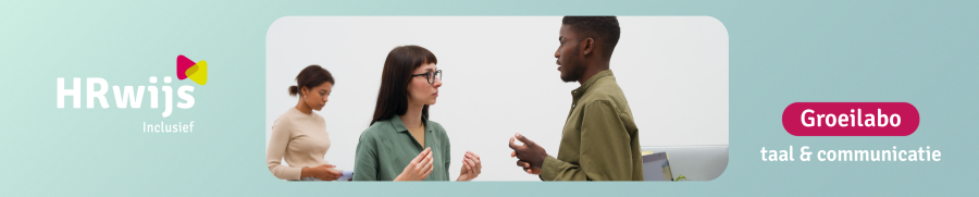 HRwijs Inclusief - eventbanner taal en communicatie